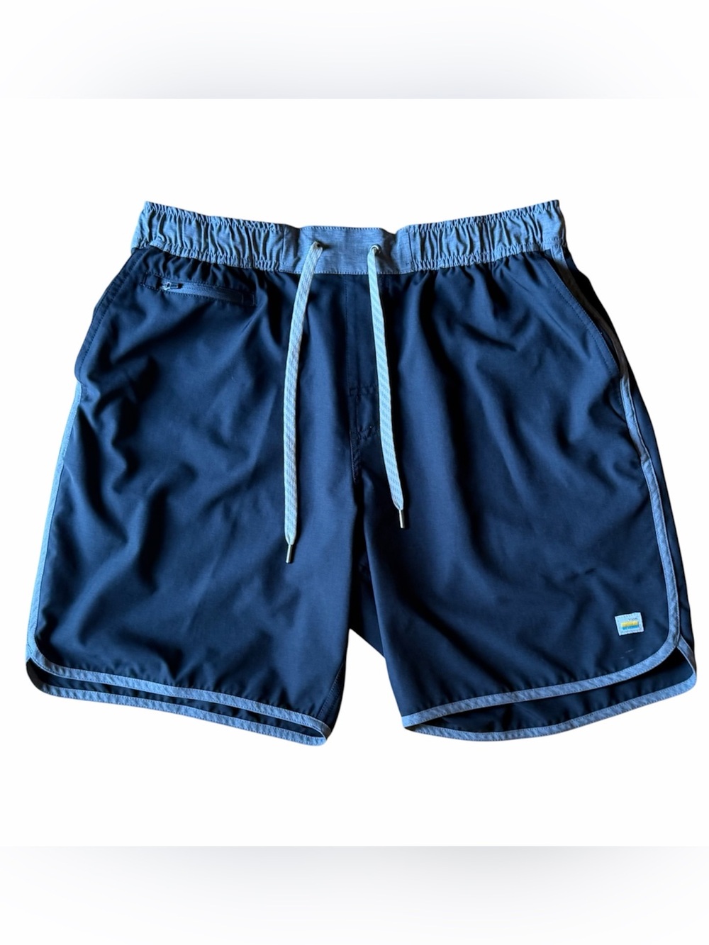 Vuori The Rise And Shine Short Men's Athletic Shorts 7” Unlined Black Large